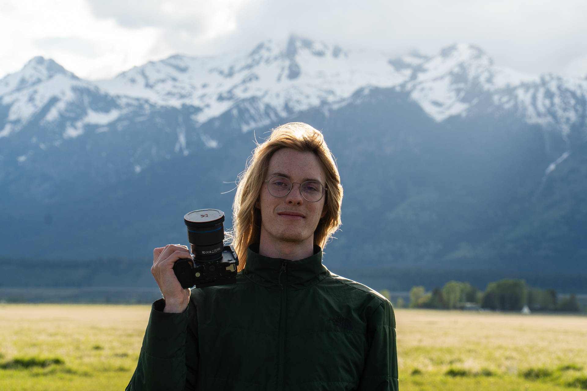 Me with the FX3, somewhere with mountains